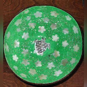 Coconut Bowl From Thailand - Novelty